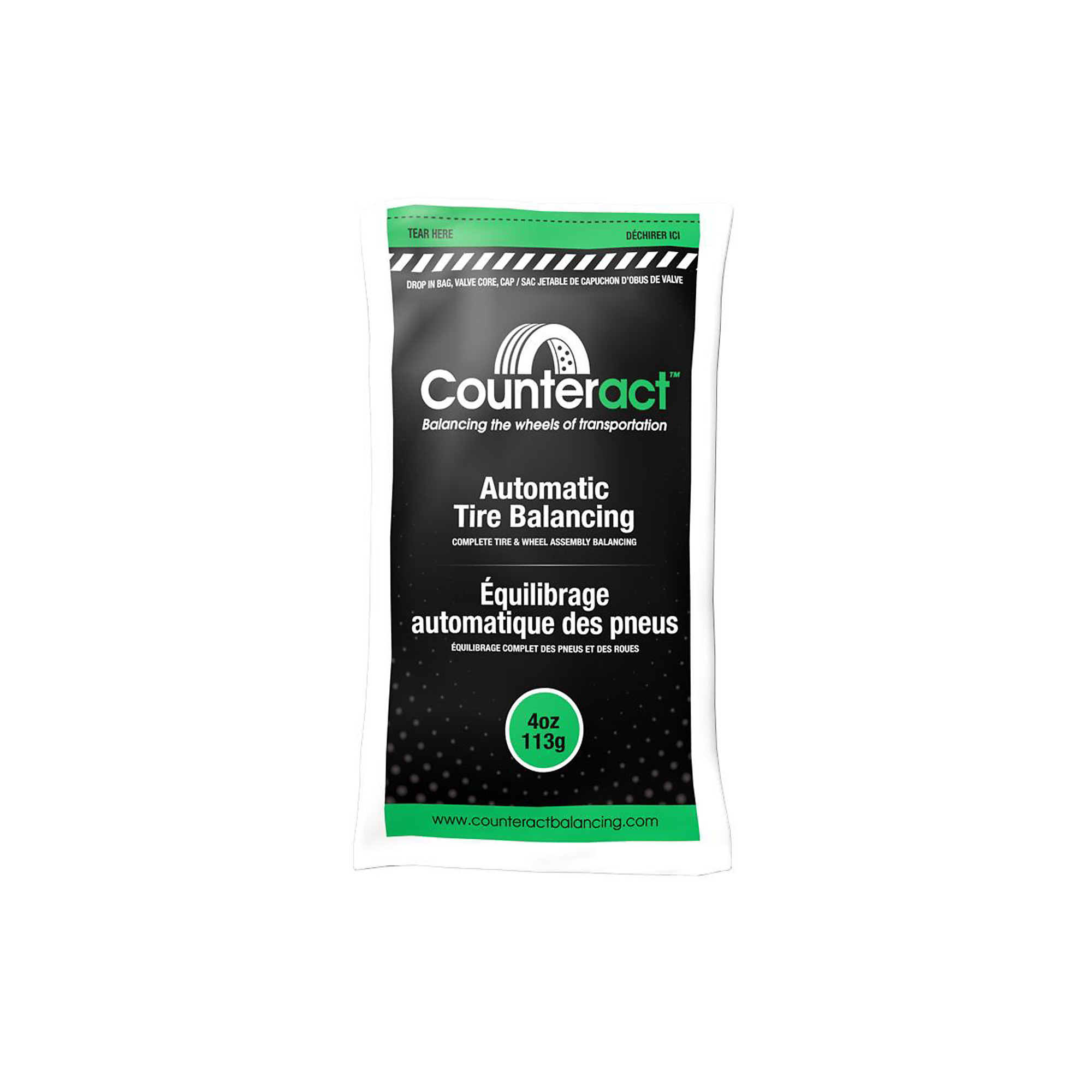 Counteract Balancing Beads — Case of 92 Bags, 4 Oz. Each, TPMS Friendly, Model# COUCBB4OZ